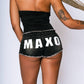 MAXO Low-rise mini shorts